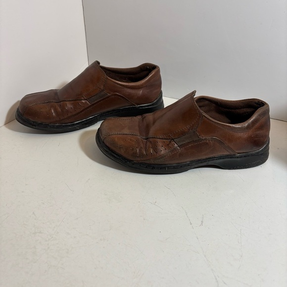 Dr. Scholl’s MaryAnne women’s brown leather slip on loafers in size 7.5 - Picture 2 of 14